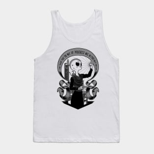 The alien Marie Curie Tank Top